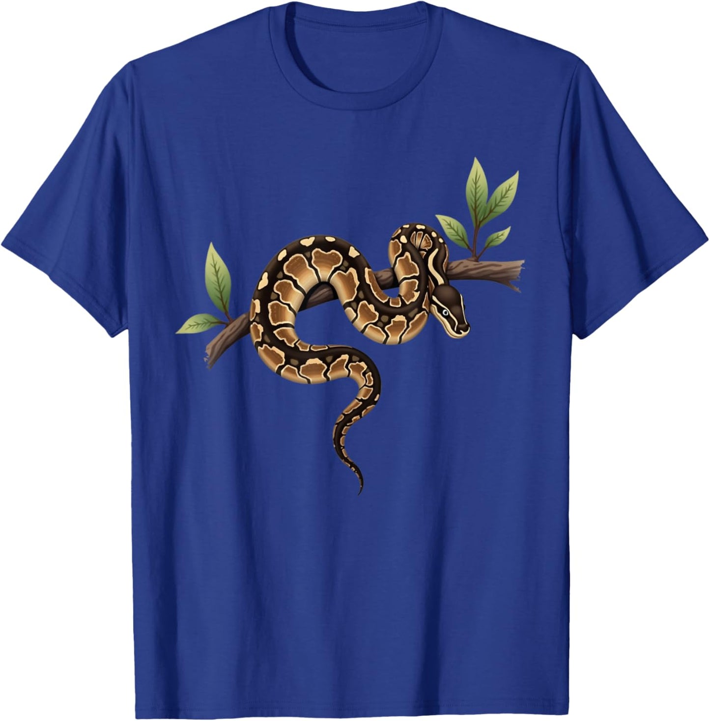 Funny Ball Python Lover Reptile Keeper Pet Owner Snake T-Shirt - T-Shirt | Royal