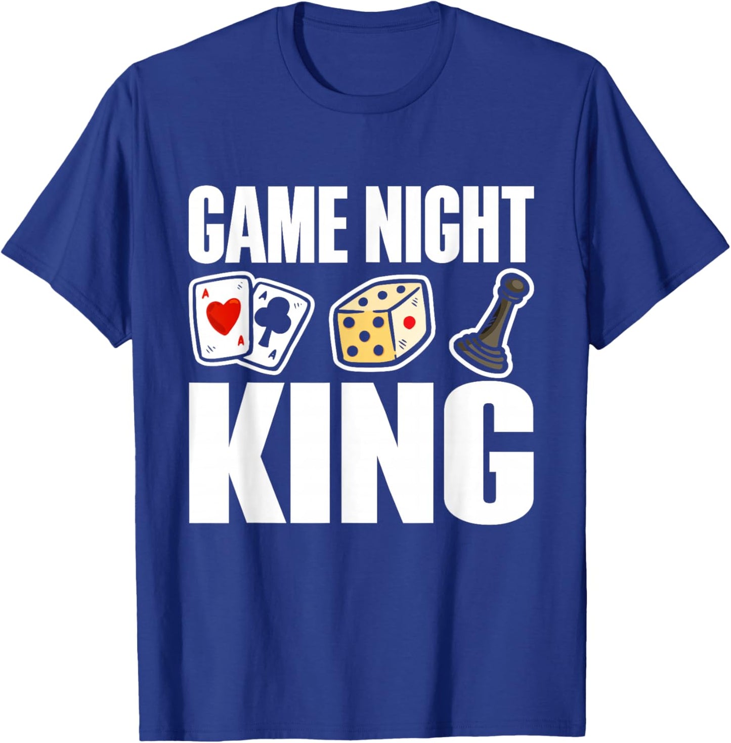 Game Night King Game Night T-Shirt - T-Shirt | Royal