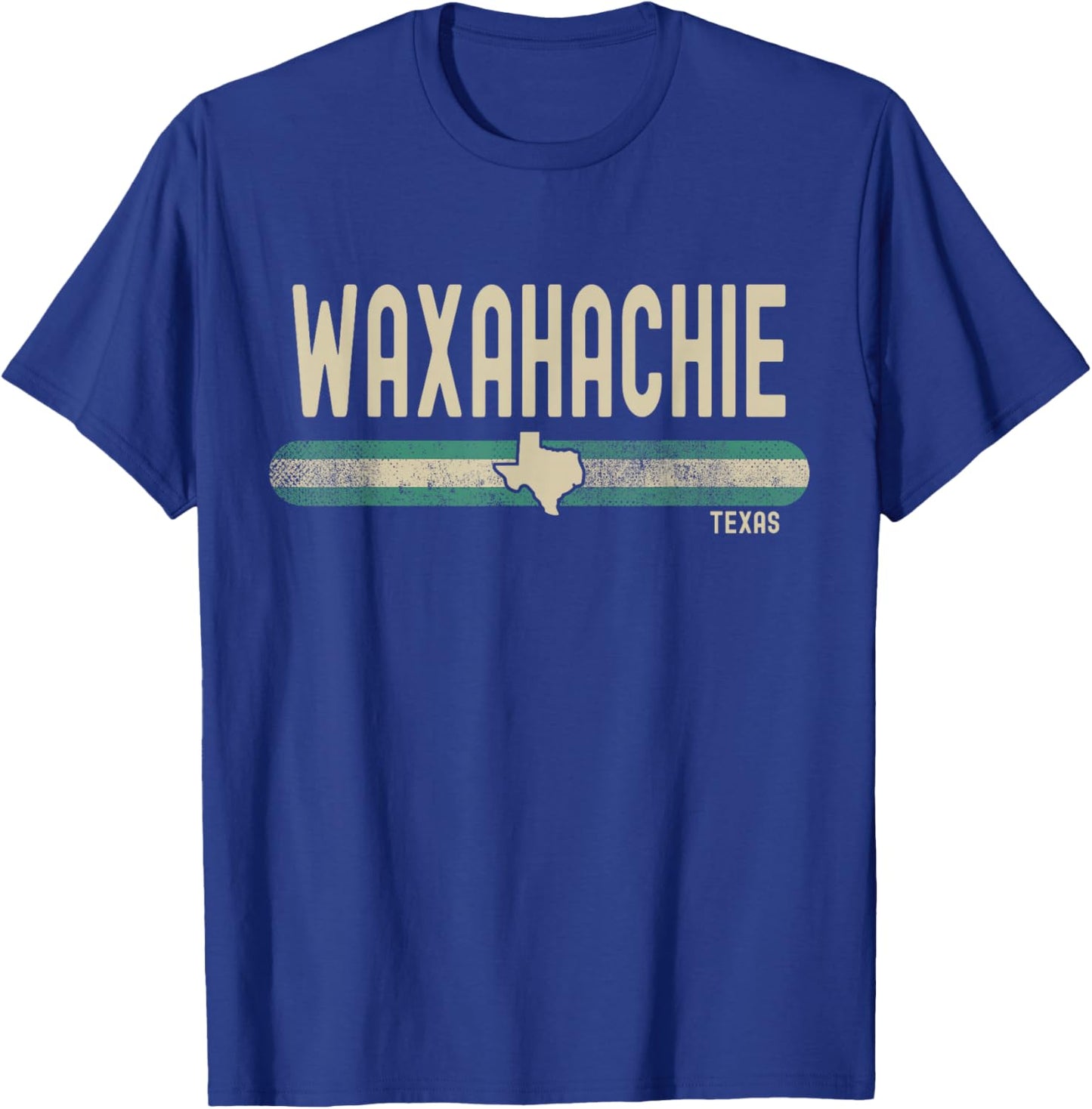 Waxahachie TX | Texas Travel & Holiday T-Shirt - T-Shirt | Royal