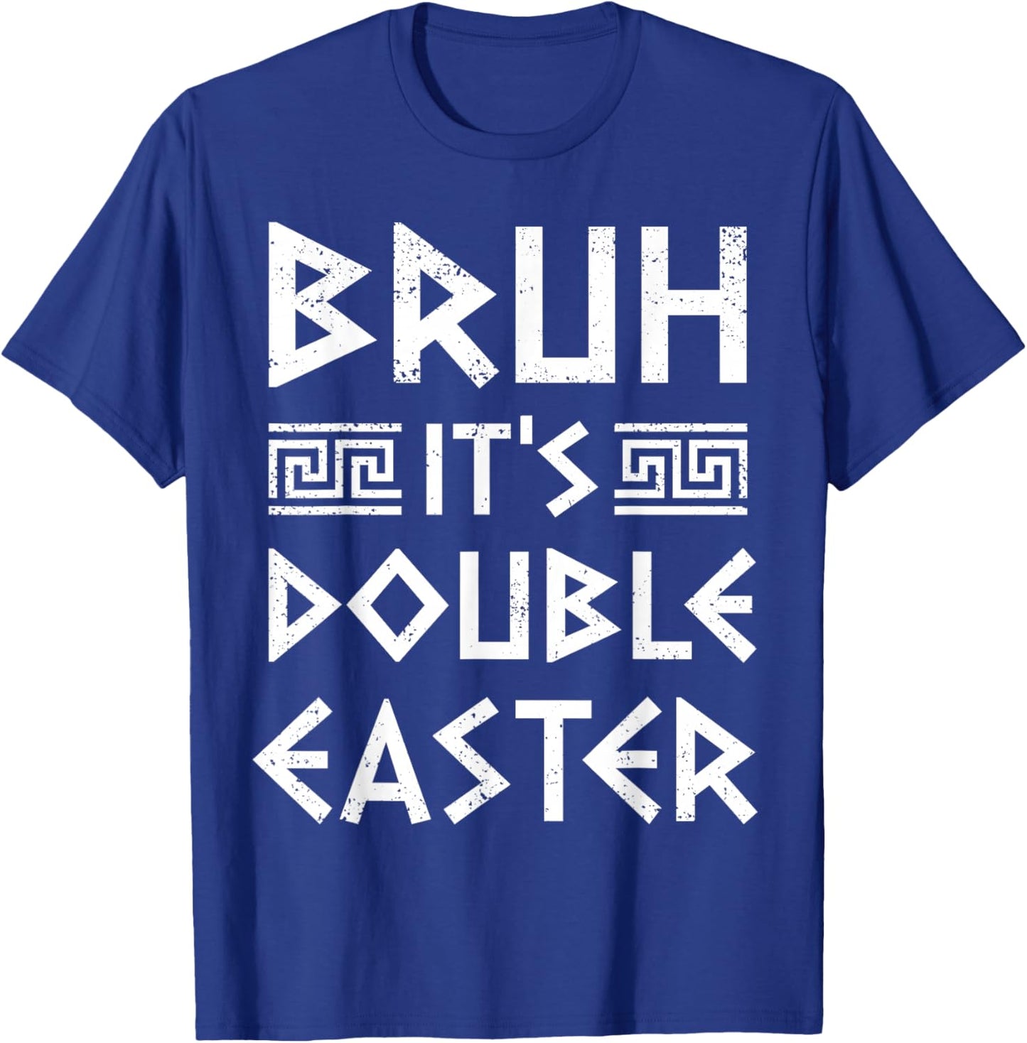Greek Easter 2025 Christos Anesti Bruh Orthodox Greek Easter T-Shirt - T-Shirt | Royal