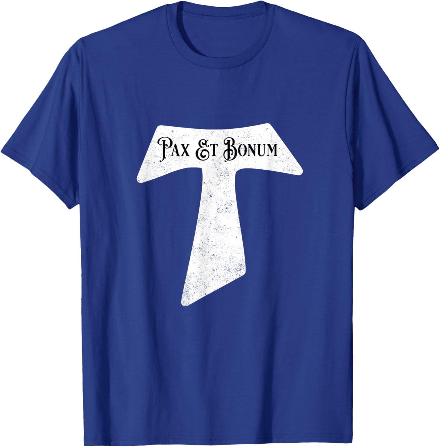 Retro Tau Cross T-Shirt - T-Shirt | Royal