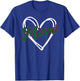 Miami - Heart Vintage Men Women T-Shirt - T-Shirt | Royal