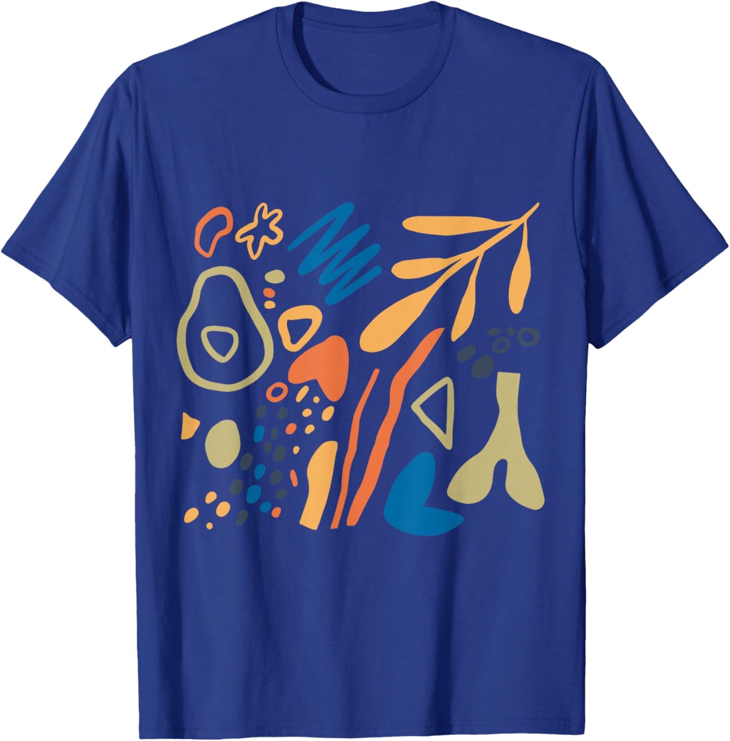 Matisse Painting Ästhetische Kunst Floral Abstrakt Herbst T-Shirt - T-Shirt | Royal
