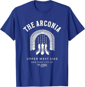 Only Murders in the Building Arconia NYC Officially Licensed T-Shirt - T-Shirt | Royal