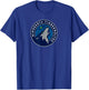 NBA Minnesota Timberwolves Offizielles Lizenzprodukt T-Shirt - T-Shirt | Royal