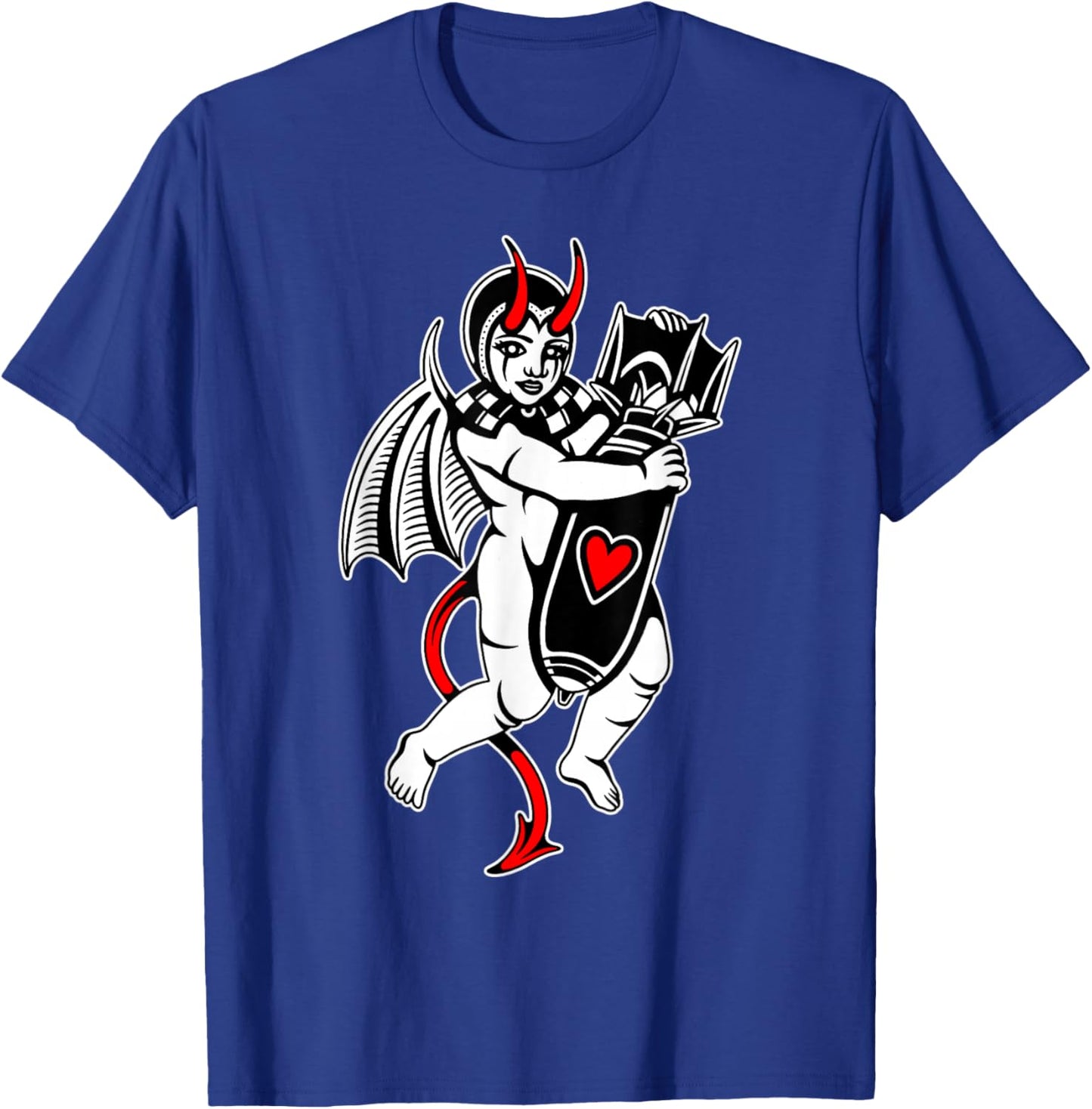 Cupid Devil Demon Love Bomb Vampire Lover T-Shirt - T-Shirt | Royal