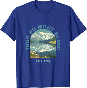 Tour du Mont Blanc T-Shirt - T-Shirt | Royal
