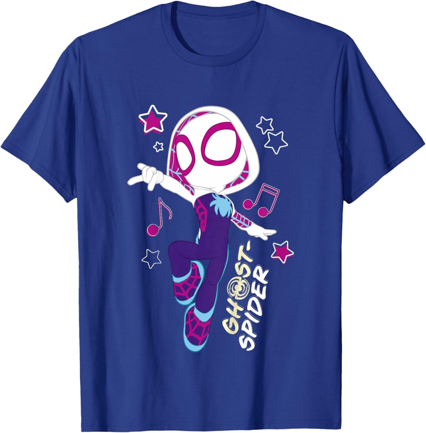 Spidey Ghost Spider T-Shirt - T-Shirt | Royal
