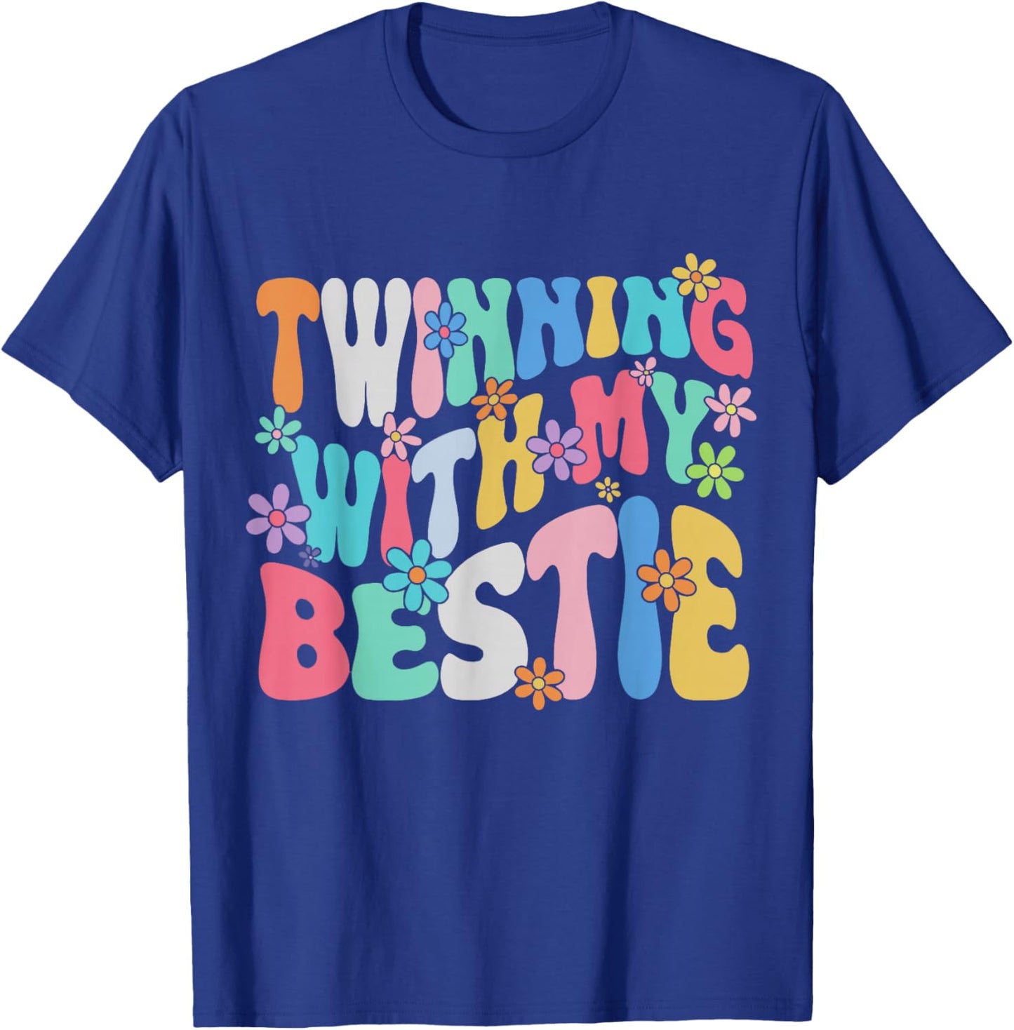Friends Twinning with My Bestie Spirit Week Girls T-Shirt - T-Shirt | Royal