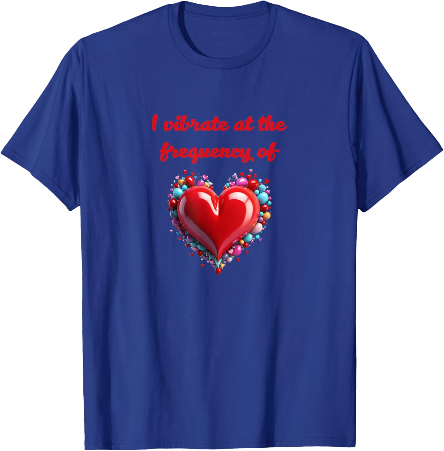 Metaphysical Love Frequency Design T-Shirt - T-Shirt | Royal