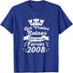 Les Vraies Reines sont Nées en Février 2008 - Cadeau 18 Ans T-Shirt - T-Shirt | Royal