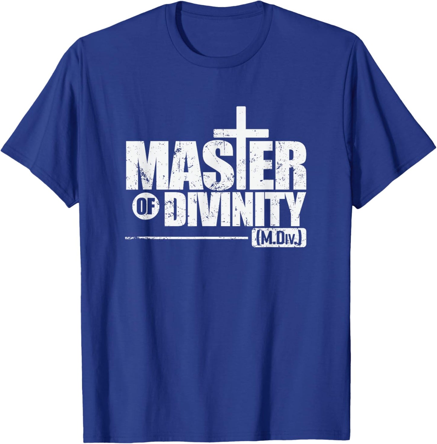 Master of Divinity Pastoral Care T-Shirt - T-Shirt | Royal