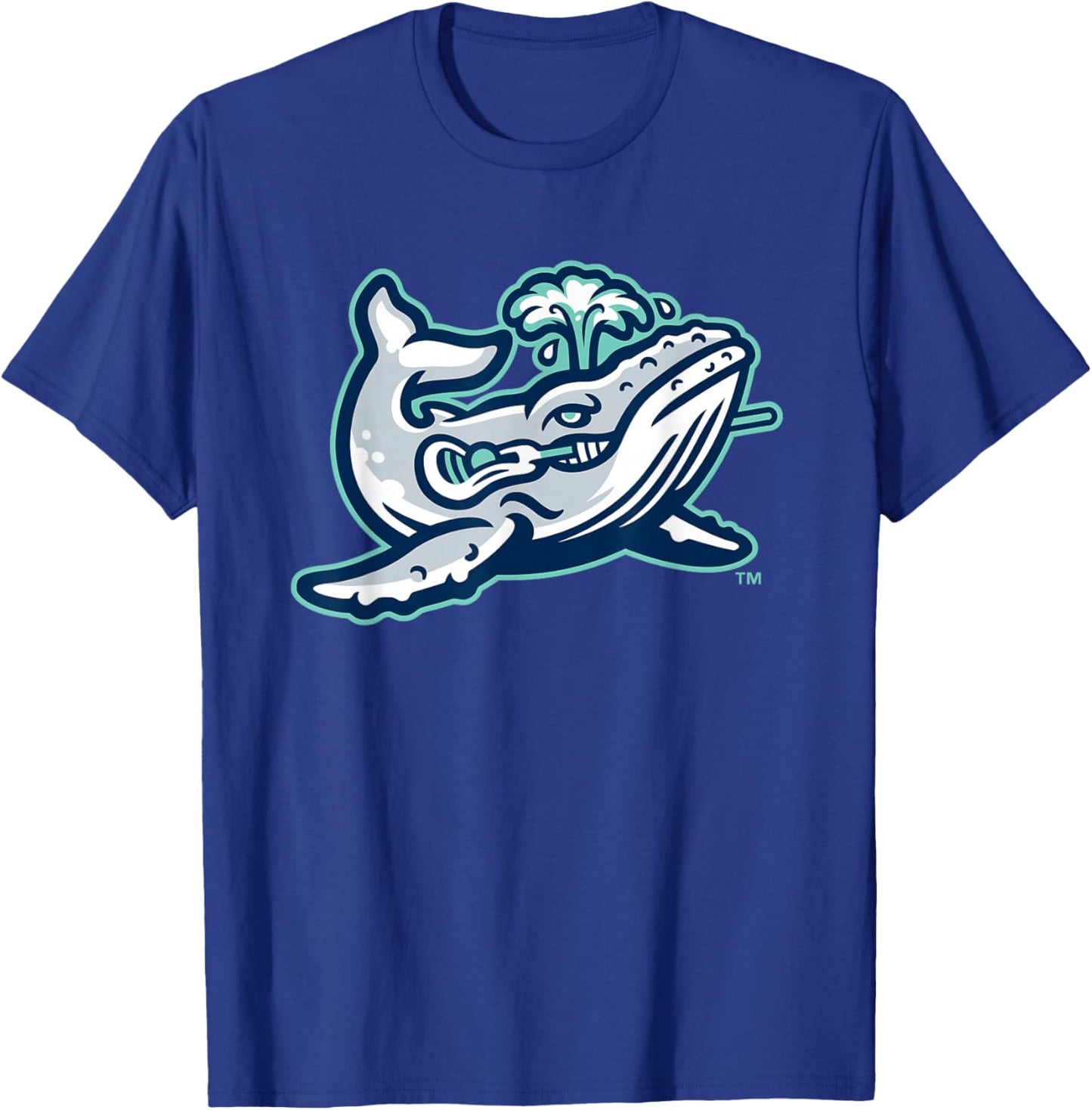 NLL UnBOXed New Jersey Humpbacks Lacrosse Logo T-Shirt - T-Shirt | Royal