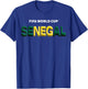FIFA World CUP26 Senegal Bubble Color T-Shirt - T-Shirt | Royal
