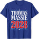 Ron Paul Thomas Massie Election 2028 President Men Women T-Shirt - T-Shirt | Royal