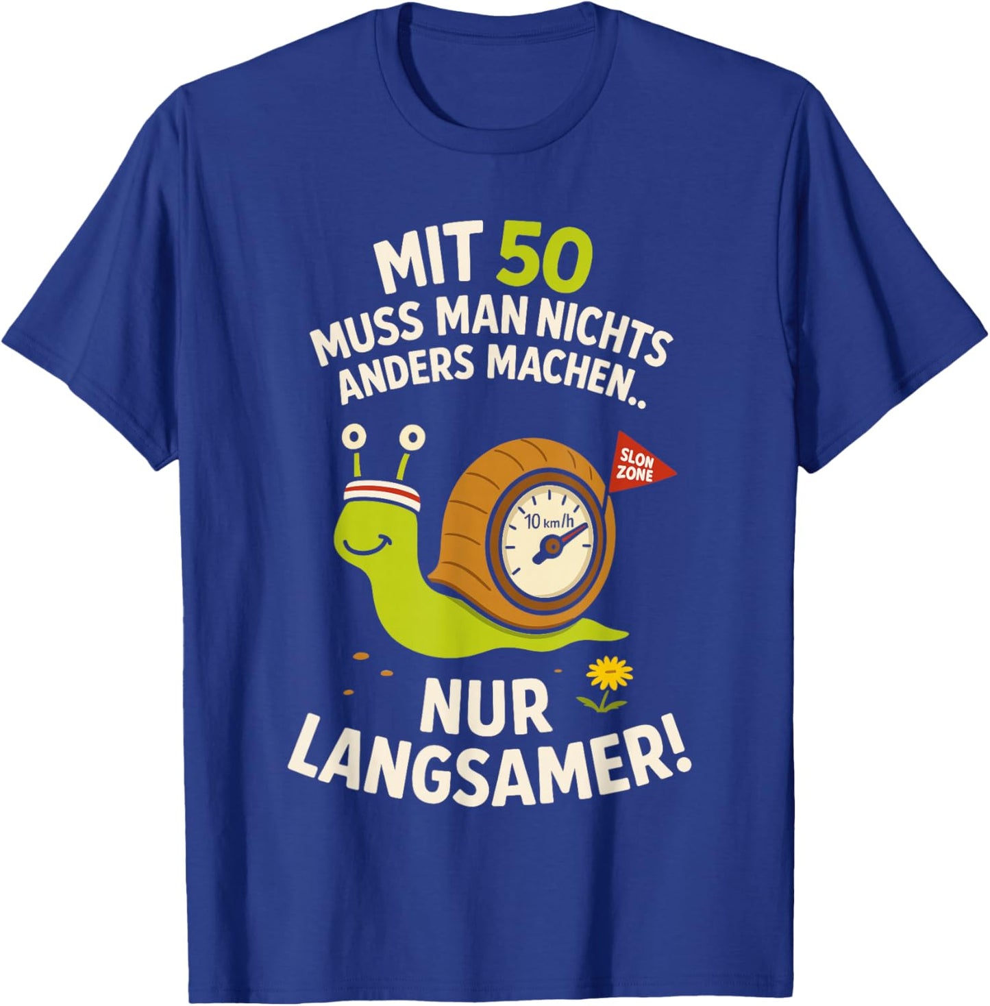 50. Geburtstag T-Shirt - T-Shirt | Royal
