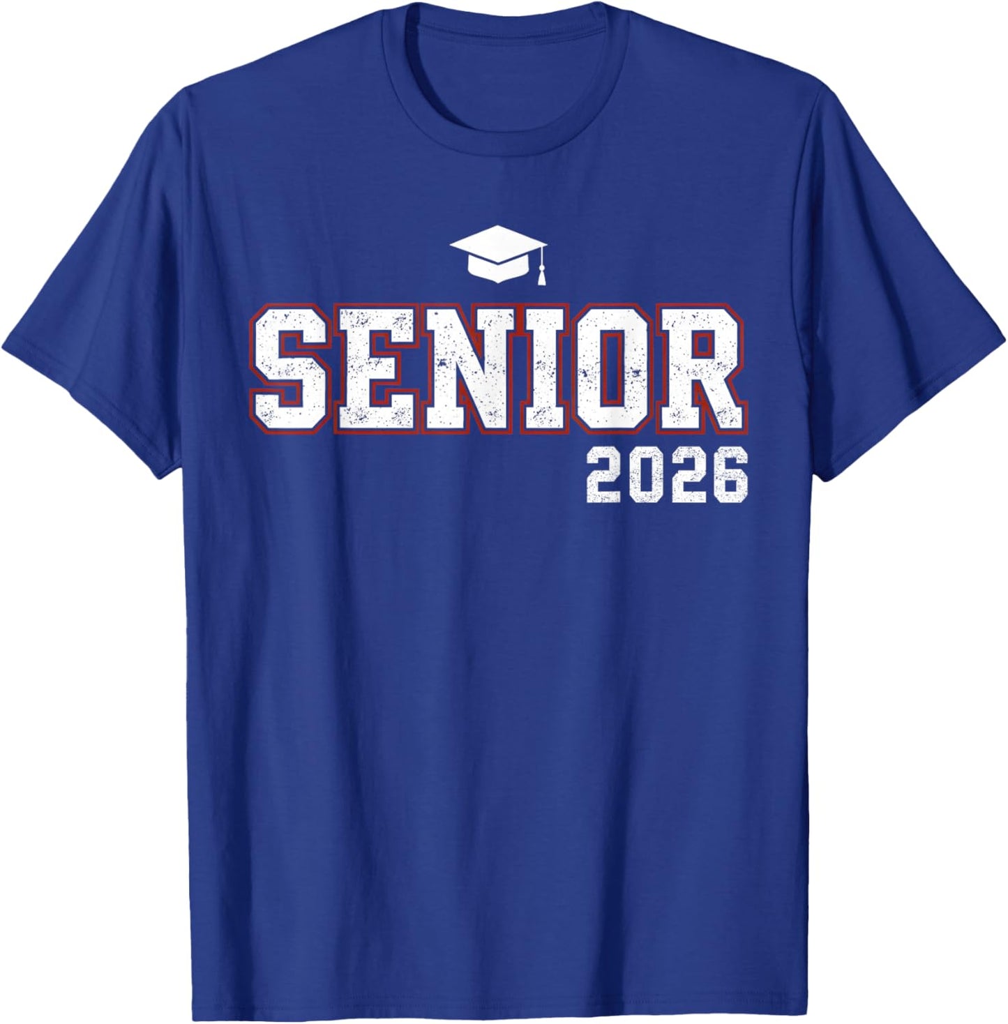 Senior 2026 Graduation School Student Kids Girl T-Shirt - T-Shirt | Royal