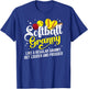 Softball Granny Of A Softball Player Granny Definition T-Shirt - T-Shirt | Royal