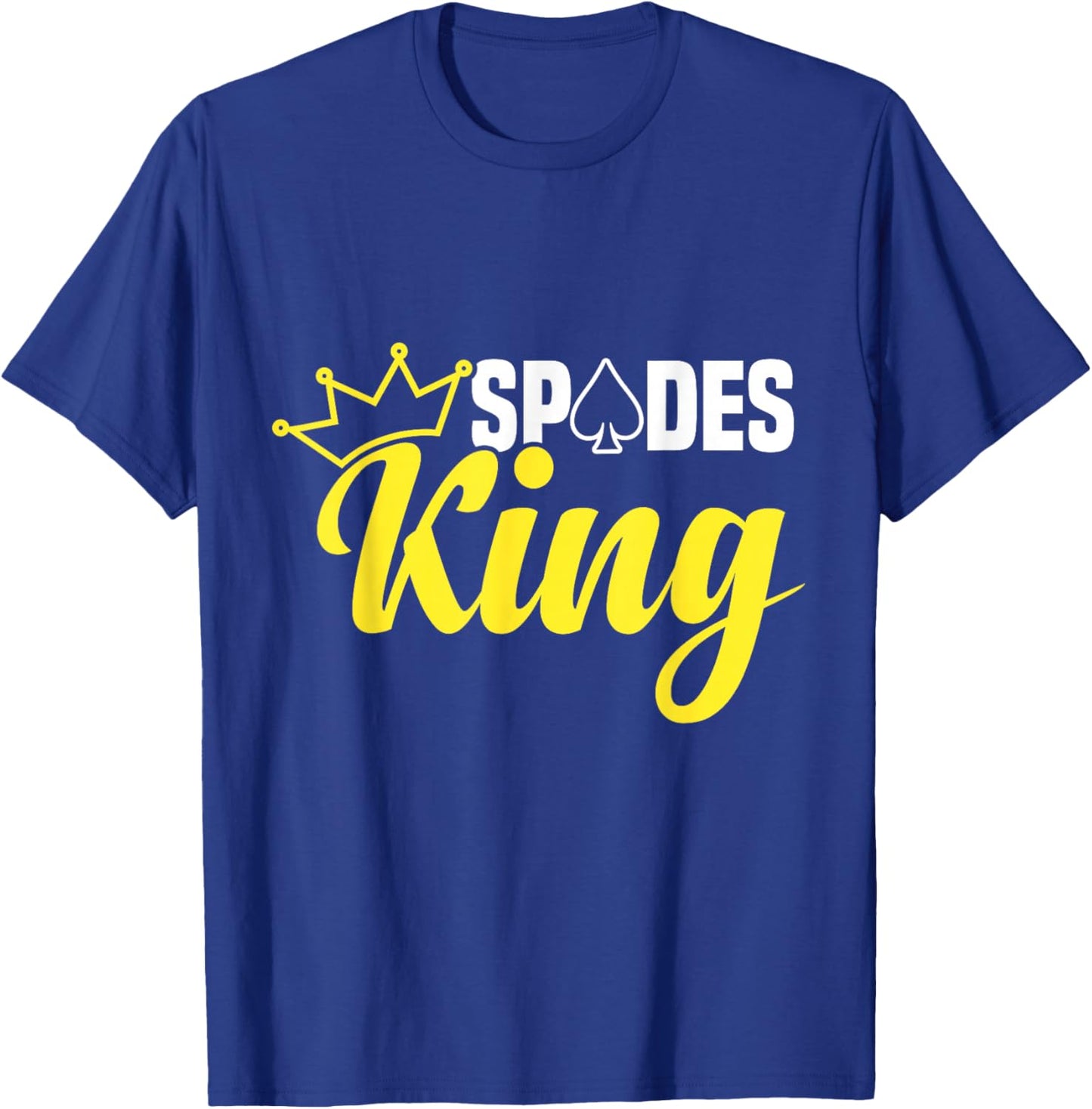 Spades Card Game | Playing Cards T-Shirt - T-Shirt | Royal