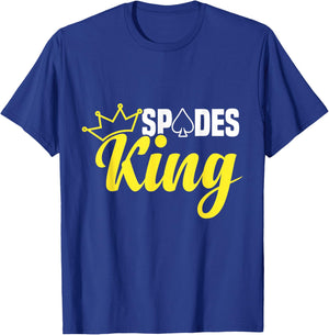 Spades Card Game | Playing Cards T-Shirt - T-Shirt | Royal