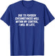 Control I Will T-Shirt - T-Shirt | Royal