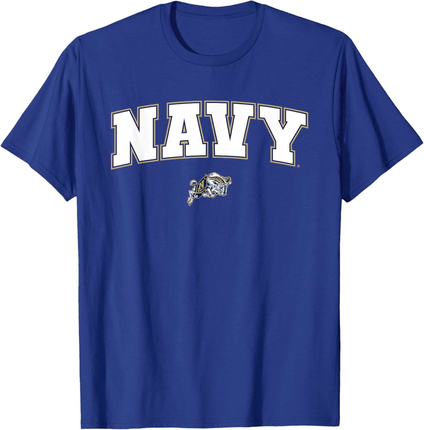US Naval Academy Navy Midshipmen Arch Logo T-Shirt - T-Shirt | Royal