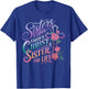 Sisters In Christ Religion Jesus Christian Women Faith T-Shirt - T-Shirt | Royal