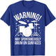 Drummer Warning! May Spontaneously Drum On Surfaces T-Shirt - T-Shirt | Royal