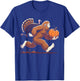 Bigfoot sasquatch with turkey and pumpkin for thanksgiving T-Shirt - T-Shirt | Royal