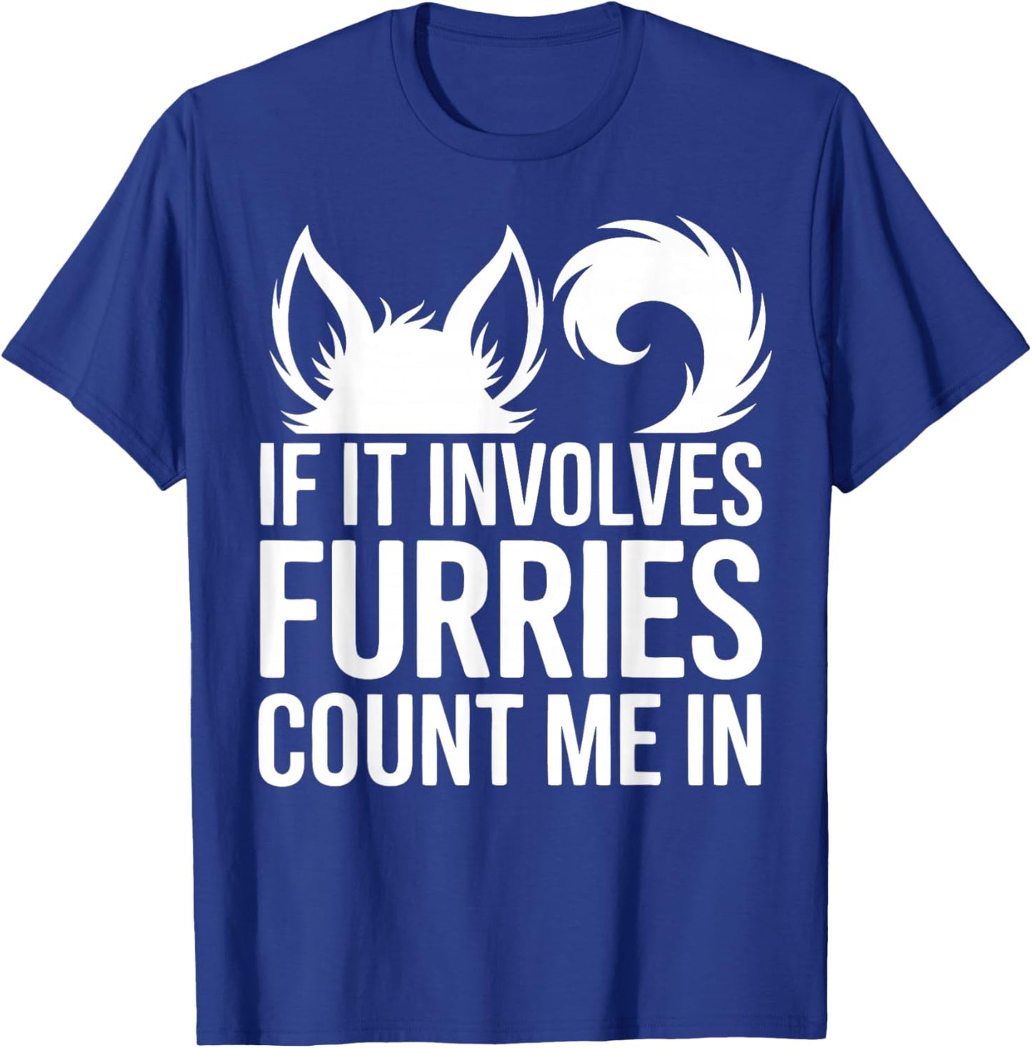Furry Fandom Animal Fursonas Convention Furries T-Shirt - T-Shirt | Royal