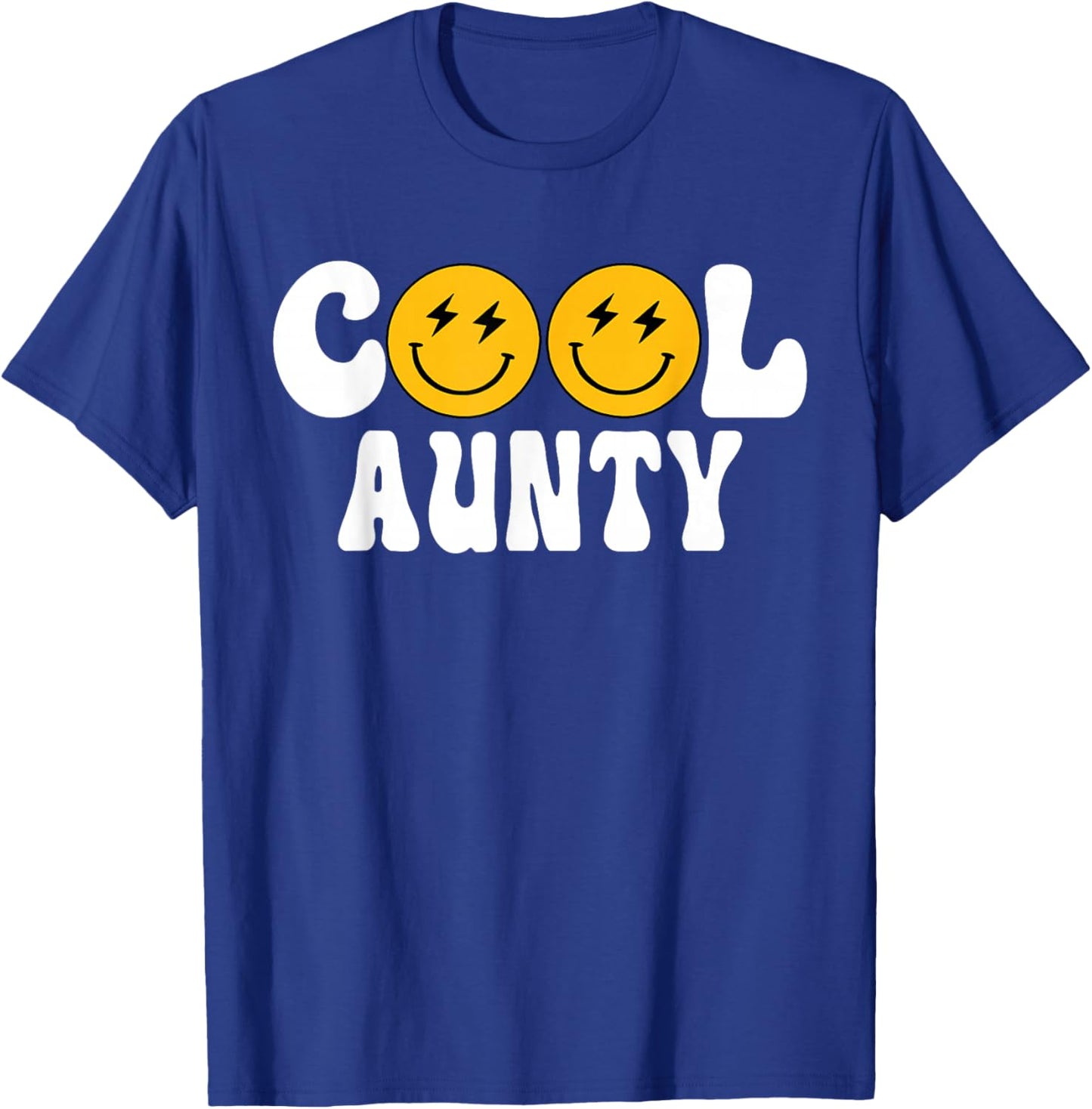 Aunty One Happy Dude Birthday Theme Family Matching T-Shirt - T-Shirt | Royal