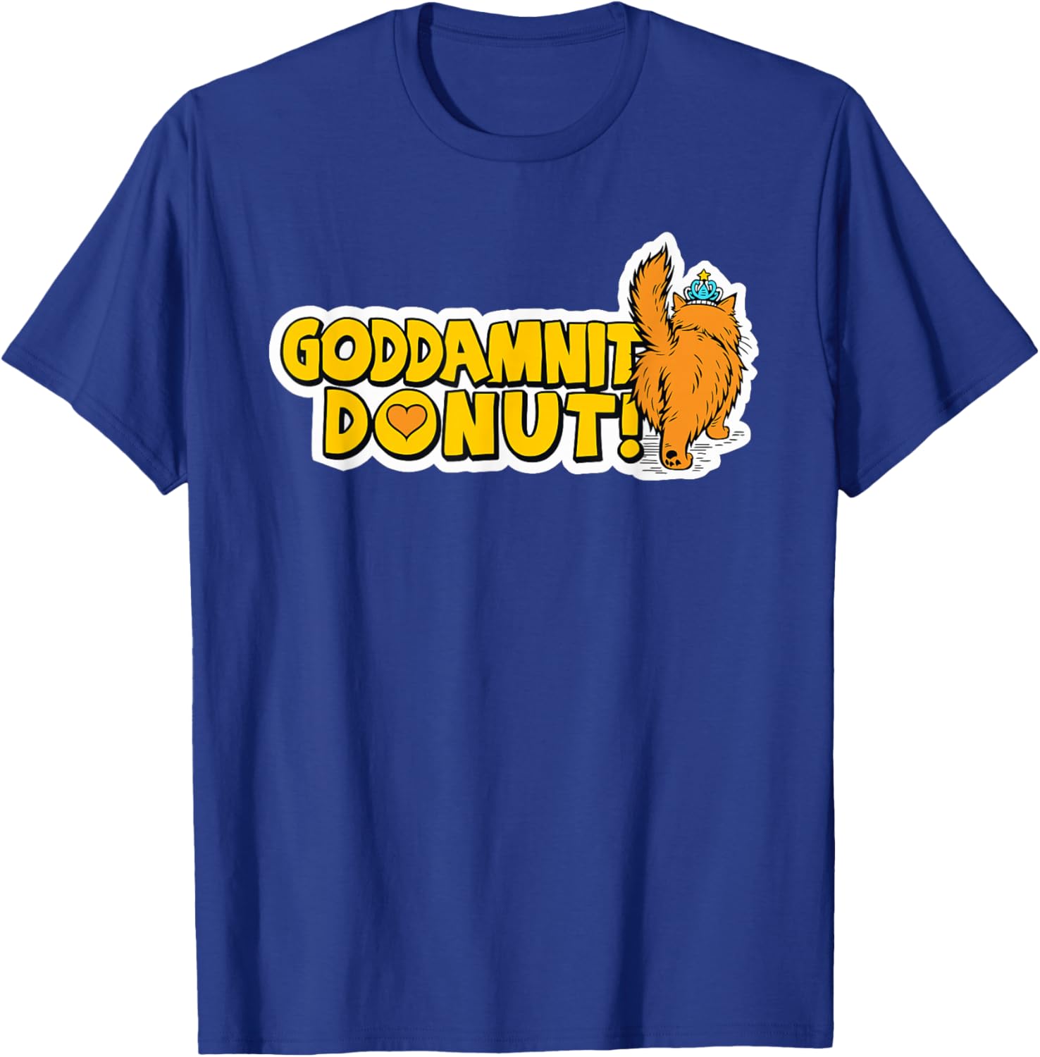 Funny Design T-Shirt - T-Shirt | Royal