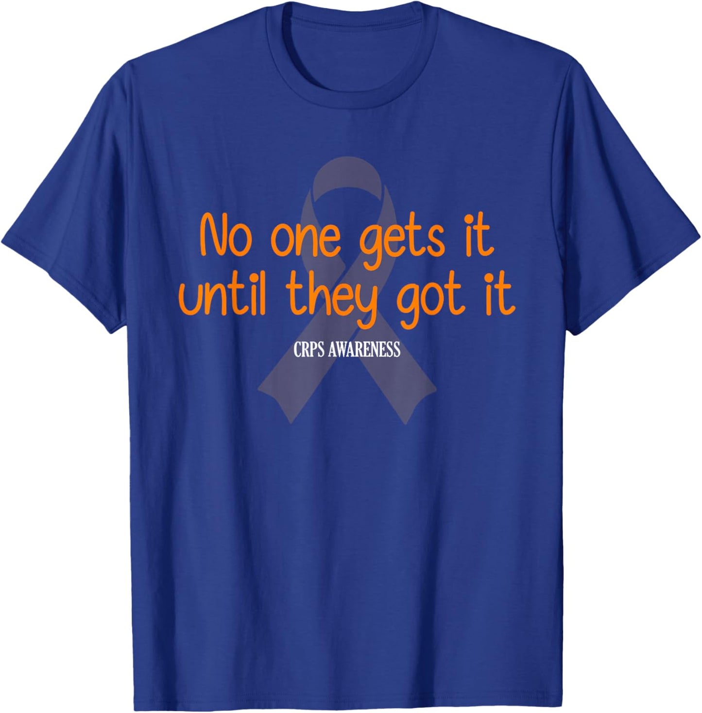 RSD CRPS Awareness CRPS Warrior T-Shirt - T-Shirt | Royal