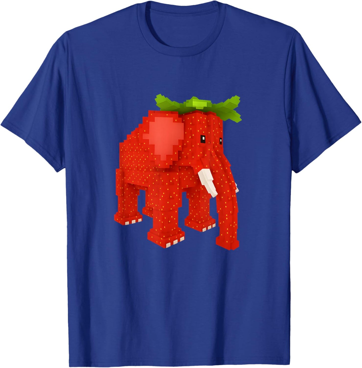 Strawberry Elephant Steal Brainrot Secret Rare video game T-Shirt - T-Shirt | Royal