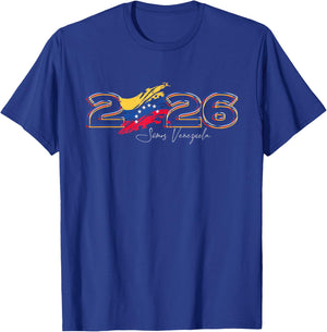 Somos Venezuela 2026. Pride, Strength and New Beginnings. T-Shirt - T-Shirt | Royal