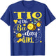 Tio of The Bee-Day Girl Birthday Party Matching Family T-Shirt - T-Shirt | Royal