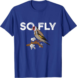 So Fly - Birding Bird Watching Birder Bird Watcher T-Shirt - T-Shirt | Royal