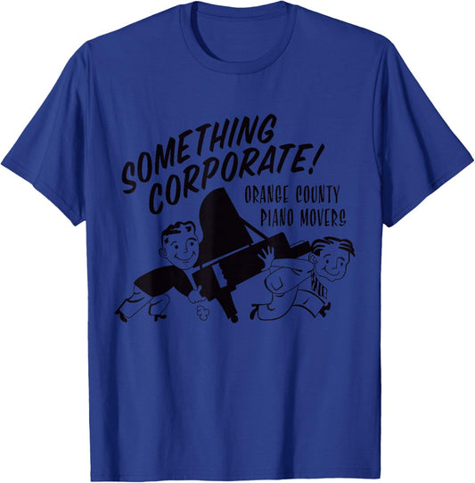 Something Corporate - Piano Movers T-Shirt - T-Shirt | Royal