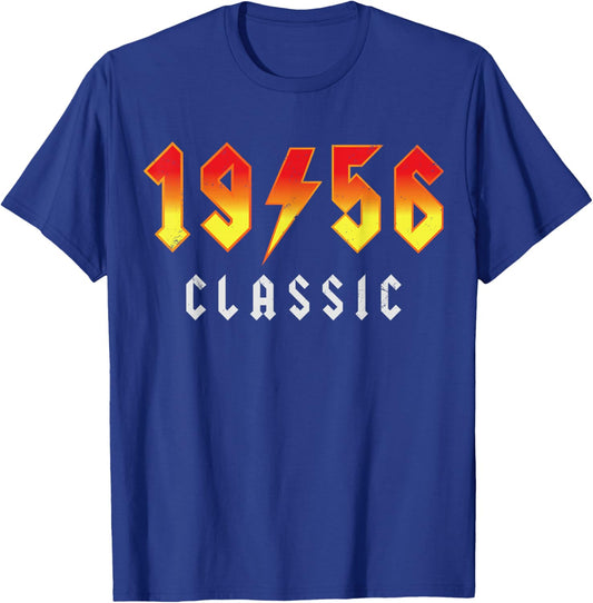 1956 Geburtstag Mann 70 Dekoration Lustig 70er 70 Geburtstag T-Shirt - T-Shirt | Royal