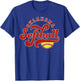 Oklahoma Softball Vintage Kids Team Retro Softball Fan T-Shirt - T-Shirt | Royal