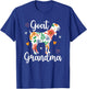 Goat Grandma Goat Owner Goat Grandmother Goat Farmer T-Shirt - T-Shirt | Royal