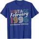 Vintage February 1996 Birthday Gift 30 Years Men T-Shirt - T-Shirt | Royal