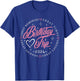 Birthday Crew Squad 2026 Family Friends Trip Vacation Party T-Shirt - T-Shirt | Royal