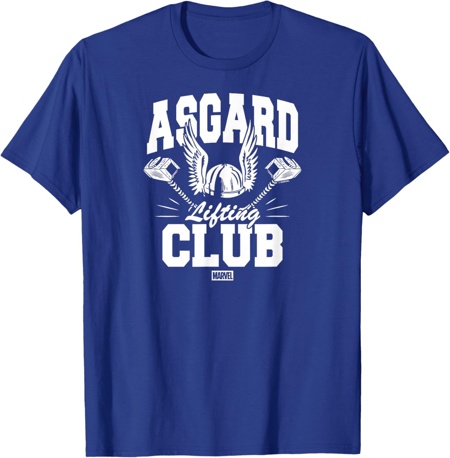 Thor - Asgard Lift Club Athletic T-Shirt - T-Shirt | Royal