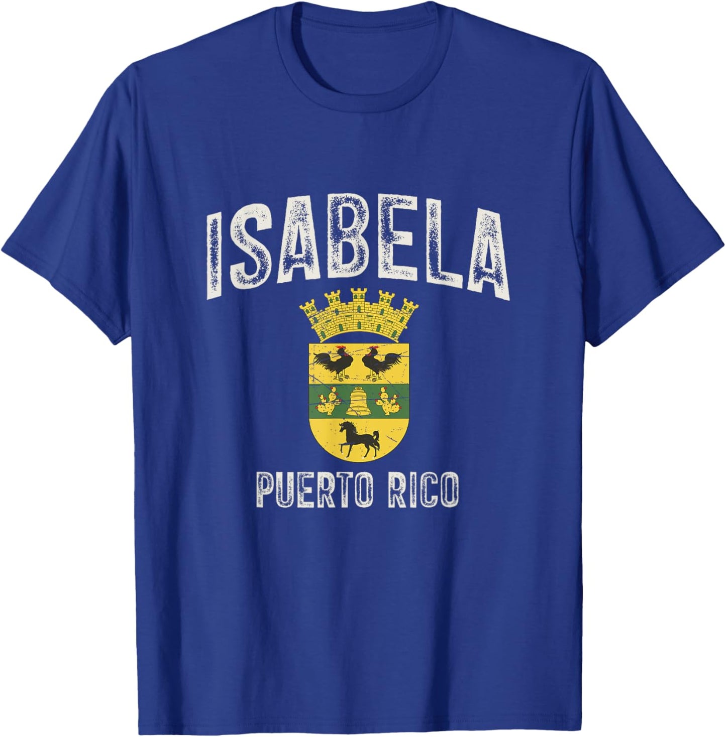 Isabela City in Puerto Rico, Isabela Armorial T-Shirt - T-Shirt | Royal