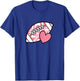 Pink Football Cute American Football Lover Women Girls T-Shirt - T-Shirt | Royal
