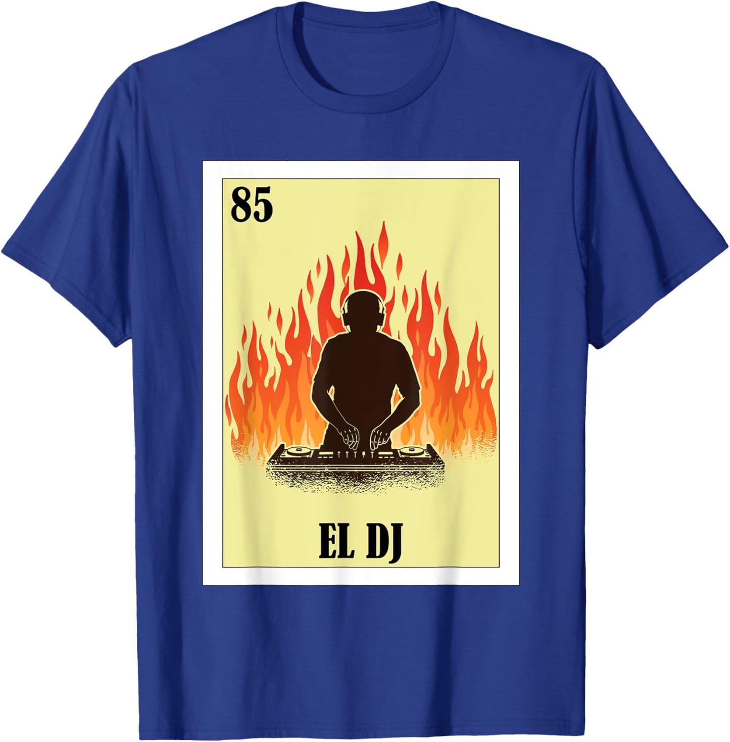 Funny Music Mexican Design - El DJ T-Shirt - T-Shirt | Royal