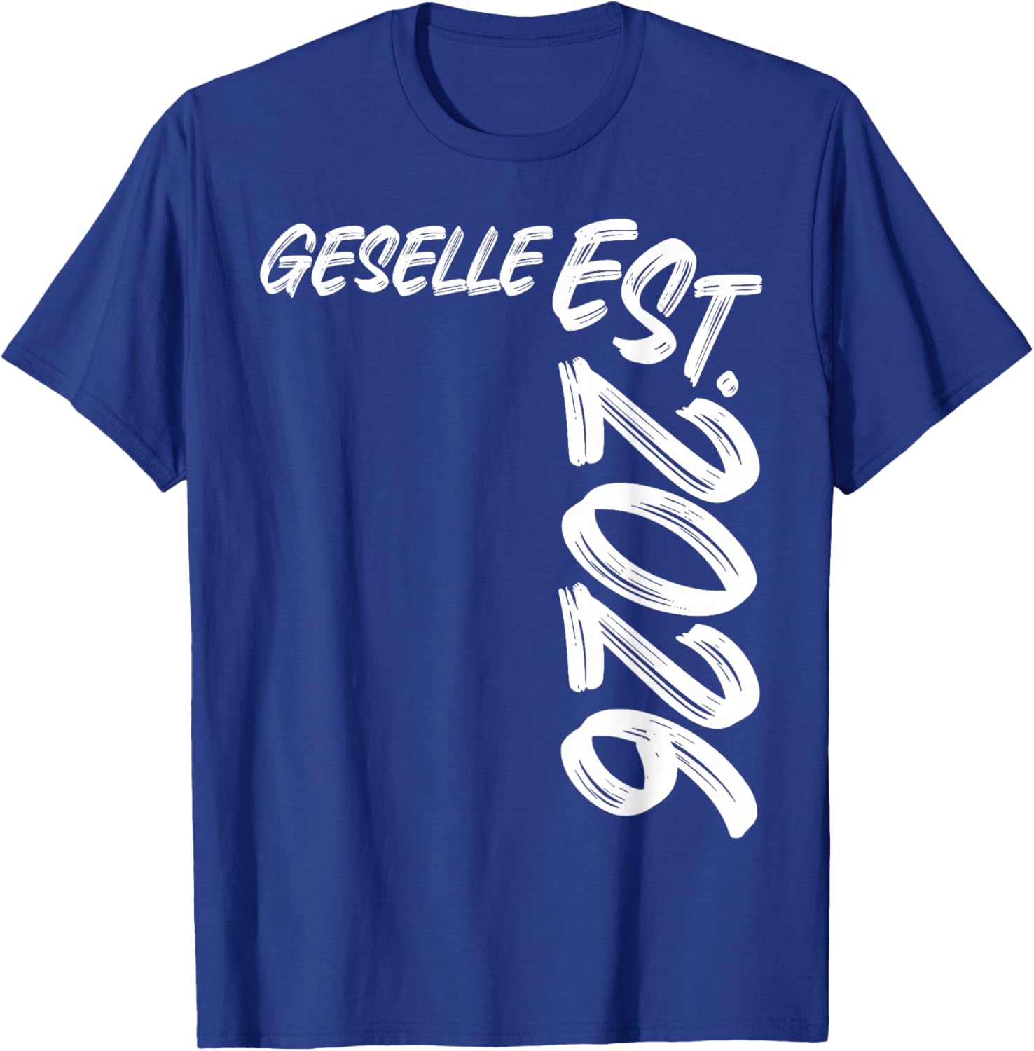 Geselle Est. 2026 Gesellenprüfung bestanden Gesellenbrief T-Shirt - T-Shirt | Royal