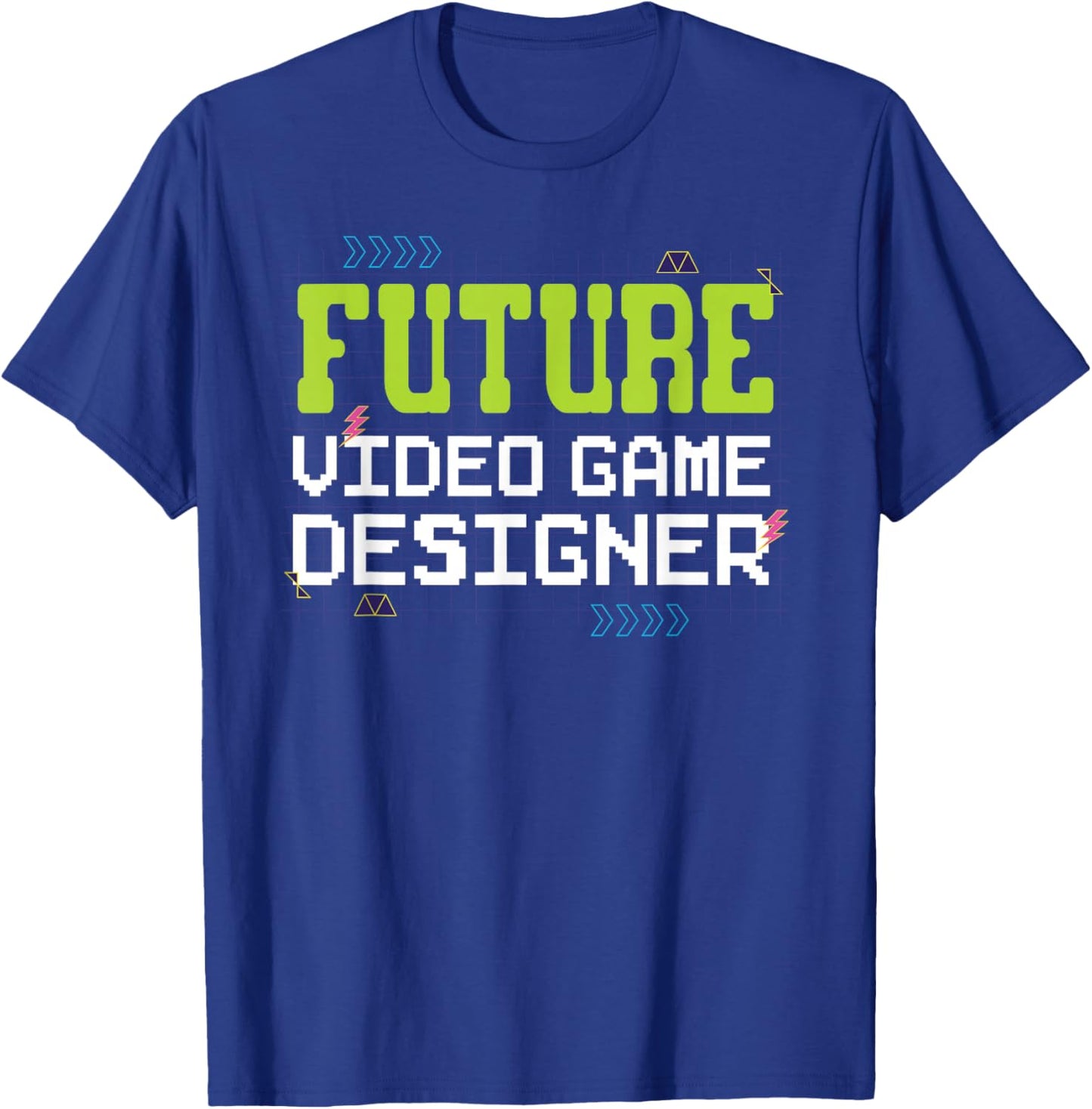Future Video Game Designer For Kids Game Developer T-Shirt - T-Shirt | Royal