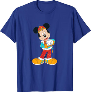 Disney Mickey Mouse in Chinese Lunar New Year Costume T-Shirt - T-Shirt | Royal